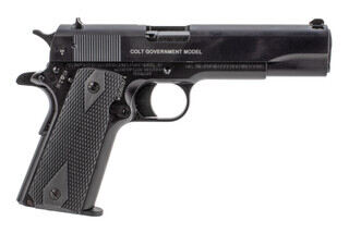 Walther Colt 1911 A1 Government Tribute 22LR Pistol has a single action trigger